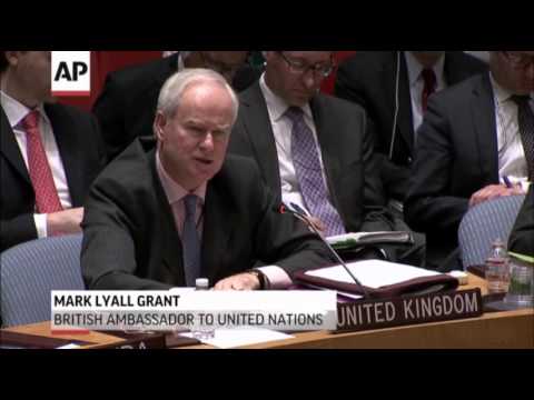 un - The U.N. Security Council held an emergency meeting at Russia's request Sunday amid growing violence in eastern Ukraine. (April 13)