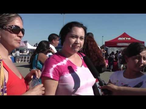 Fontana, CA's 4th of July 2009 event - Red White and Cruise held in the Auto Club Speedway was attended by thousands of local residents of Fontana, nearby Inland Empire cities, and even tourists and visitors. Taylor Hicks rocked the crowd with patriotic s