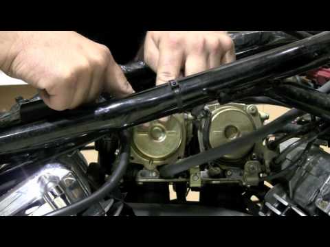 how to clean the carburetor on a yamaha v-star 650