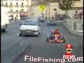 Mario Kart in the Streets of Paris Mario Kart in the Streets of Paris