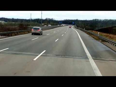 Autobahn A9 bei Vockerode (Sachsen-Anhalt) / 28.01.2018 - Teil 2