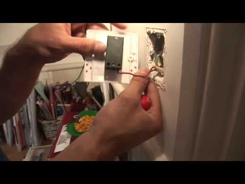 how to fit dimmer switch uk