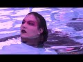 Rubber Mermaid Onna Swimming in Latex