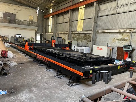 Máy cắt Laser Dầm Tấm 13000X2500mm TDL-13025G - 0917.264.499 