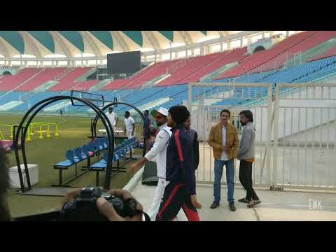 Suresh Raina at ekana cricket stadium "Ranji trophy 2018"