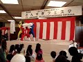 http://hutago.com/article/22724900.html生協のイベントで出てきたさんすぎレンジャー。悪者をやっつけようとバズーカを構えるが、調子にのった悪者は自ら舞台から落っこちてしまいました。爆笑の中、グダグダの結末を迎えました。（笑）
