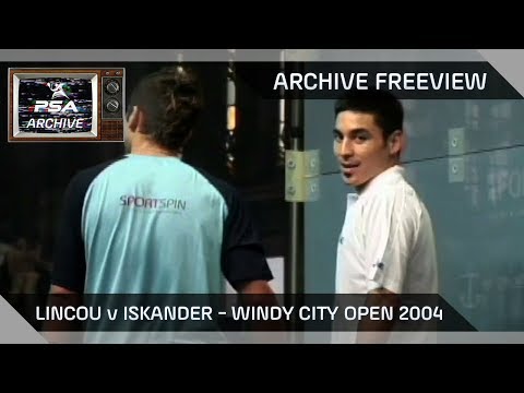 Squash: Archive Freeview - Lincou v Iskander - Windy City Open 2006