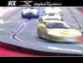 SCX Racing System Digital Cars Race on Slot Cat Track
