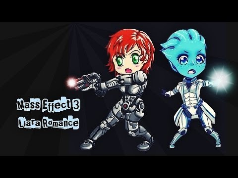 Mass Effect 3 - Liara Female Romance (Complete Cutscenes and Dialogues Plus EC)