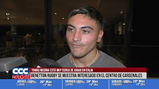TOMÁS MEDINA ESTÁ MUY CERCA DE JUGAR EN ITALIA