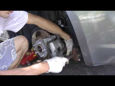 How to replace 2009 Chrysler Sebring front brake pads