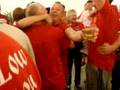 Utd Fans in Hotel Alpha, Owen Hargreaves