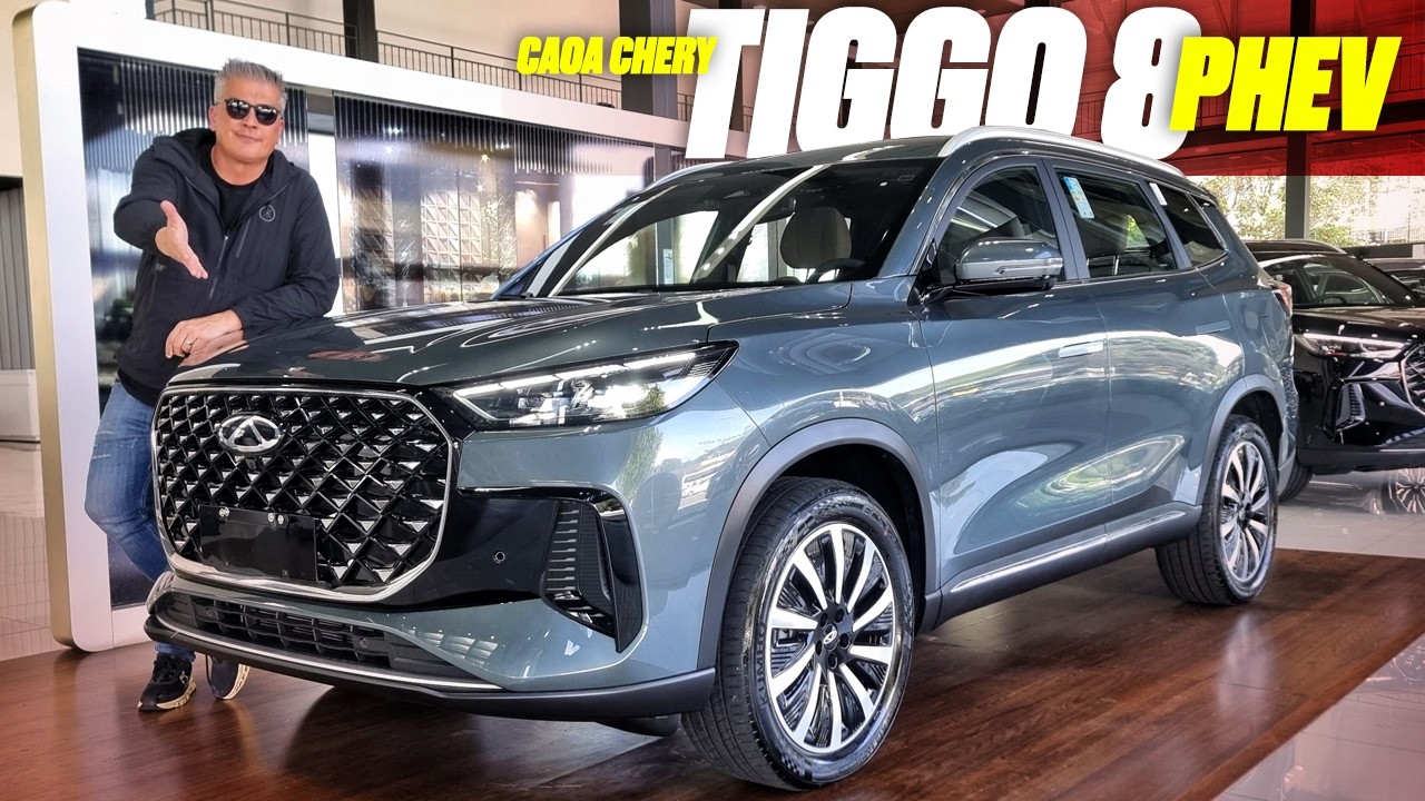 Novo Caoa-Chery Tiggo 8 PHEV - MUDA TUDO NO SUV! PREÇO JÁ SUBIU? COMO FICOU POR DENTRO? EU CONTO!