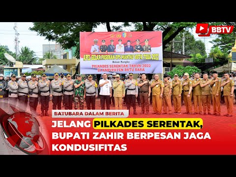 JELANG PILKADES SERENTAK, BUPATI ZAHIR BERPESAN JAGA KONDUSIFITAS