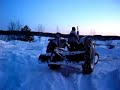 Backblading on a Ford 4000