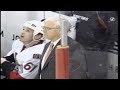 Meszaros/Volchenkov hit clips @ Hurricanes - Mar 16/08