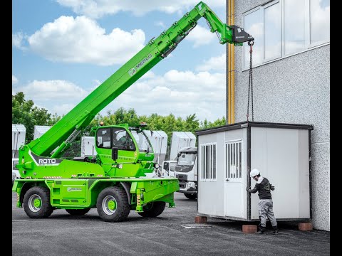 ROTO Merlo teleskopické manipulátory s otočí
