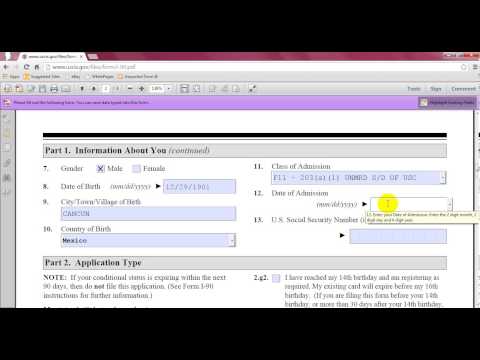 how to locate permanent resident card number