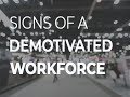 Signs of a Demotivated Workforce