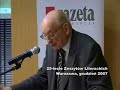 Wladyslaw Bartoszewski o \"Zeszytach Literackich\" Wladyslaw Bartoszewski o \"Zeszytach Literackich\"