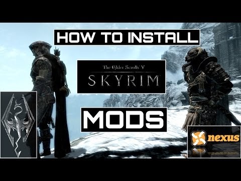 how to install skyrim mods