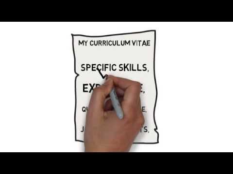 how to draw up a cv