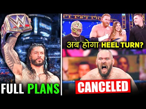 Roman Reigns FUTURE PLANS Revealed, Mysterio Family HEEL TURN? Lars Sullivan Push Over, Undertaker