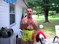 my dad in spongebob boxers