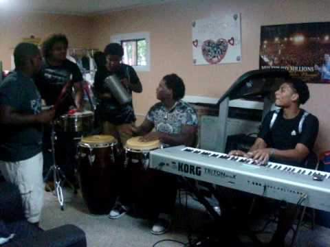 J.A.S. Merengue De Calle- Guira, Congas, Piano, Timbales & Campana