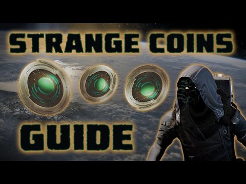 how to get strange coins in destiny