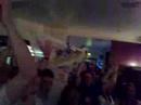 Ledley lifts the cup. Celebrations in Tom Mayes Pub, Dublin