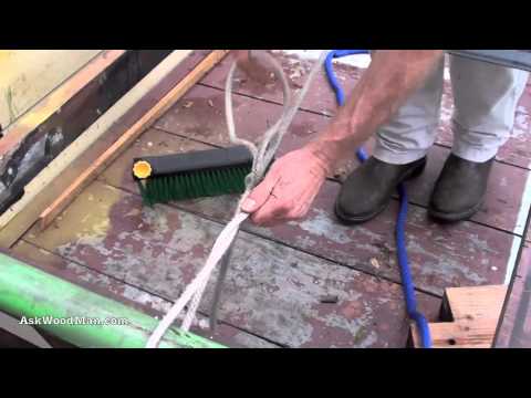 how to half hitch knot