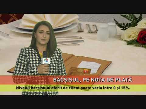 Bacşişul, pe nota de plată