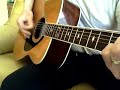 Doux en acoustique reprise de JJG