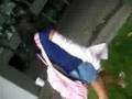 Paige falling!(: