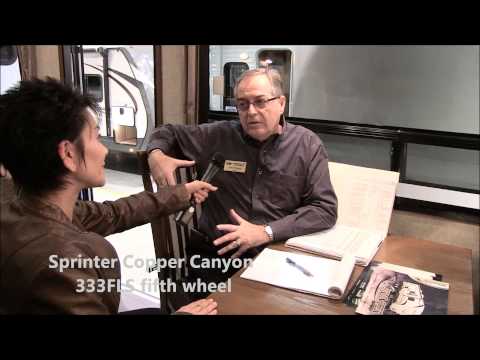 Keystone RV thumbnail for Video: Cathy Kay reports on the new Sprinter 333FLS front living room fifth wheel