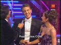 Juan Pablo Matulic y Francini Amaral en el Ensayo, presentacion y notas del ritmo de la Quickstep en EL BAILE de Tvn. Juan Pablo Matulic y Francini AmaralGentileza de ROJOADICTOS.