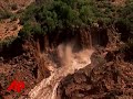 Raw video: tourists ferried out of grand canyon