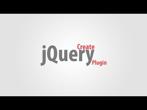 how to create jquery plugin
