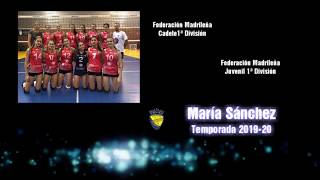 2019-20 Mar�a S�nchez