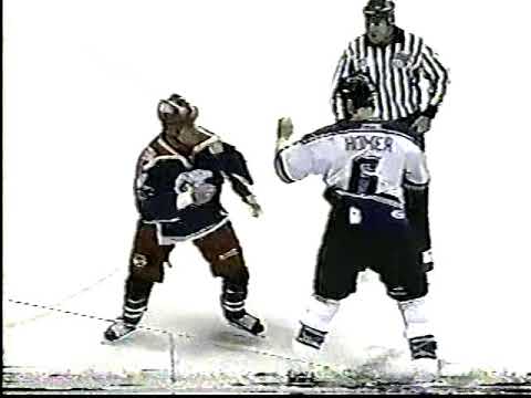 Brad Wingfield vs Kenzie Homer UHL Jan 25/02