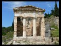 Delphi Greece music postcard 30s