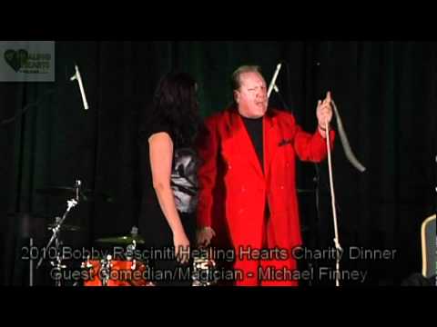 2010 Bobby Resciniti Healing Hearts Charity Dinner   Michael Finney and Stephanie Tozzo