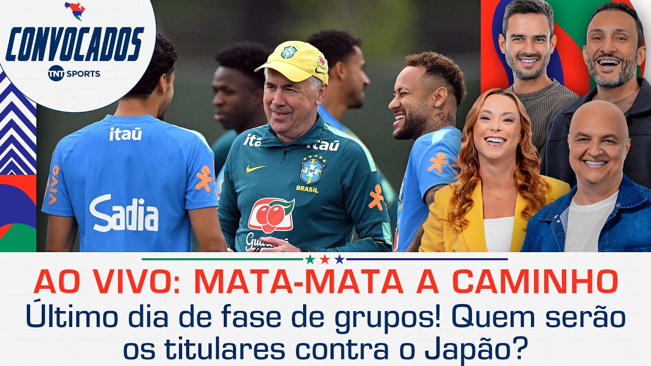 Treino Do Brasil Ao Vivo! Bechler, Henning, Vsr E Taynah Analisam Reta Final Para Enfrentar O Japão