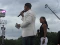 Will Smith, Jada Pinkett Smith Nelson Mandela 46664 Concert