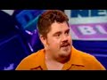 Meatloaf kisses Mark Lamarr - BBC