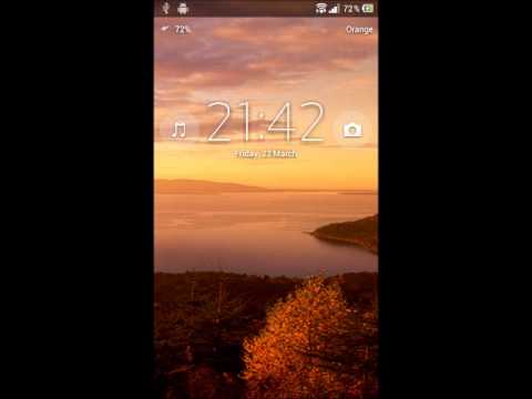 how to set wallpaper on xperia z