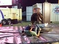 Part 2 of Curtly riding a mechanical bull