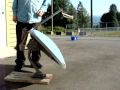 Satellite Dish Solar Cooker Demonstration
