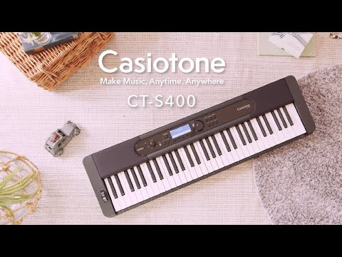 Casiotone CT-S400 - Sản phẩm đàn organ/keyboard mới 2021